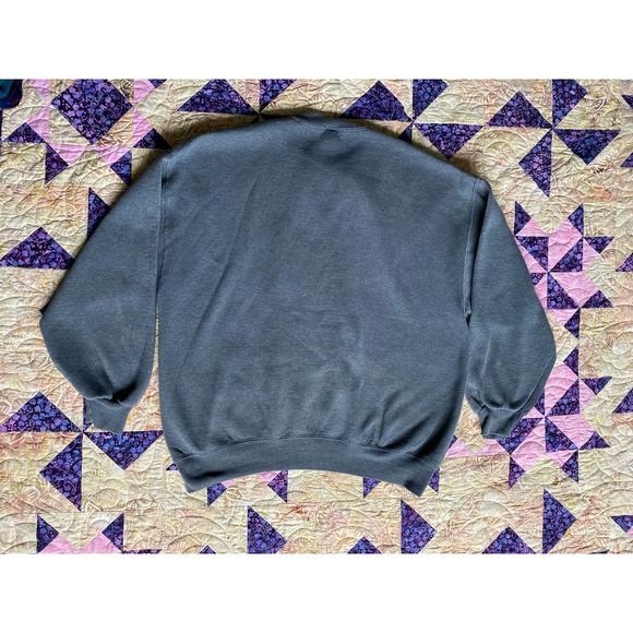 Vtg 90s Russel athletics pullover gun metal grey XL - Picture 2 of 7